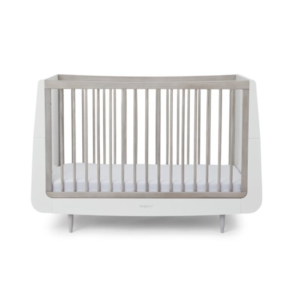 SnuzKot Skandi Cot Bed  - The Natural Edit - Silver Birch