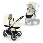 Cybex Eos Lux TPE B/Seashell Beige-Light Beige PU1