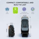 UPPAbaby Minu V3 Pushchair – Stone Blue - Image 2