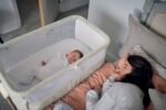Mamas & Papas Lua Bedside Crib - Image 8