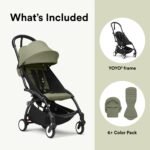 Stokke YOYO3 Pushchair – Black/Olive - Image 8