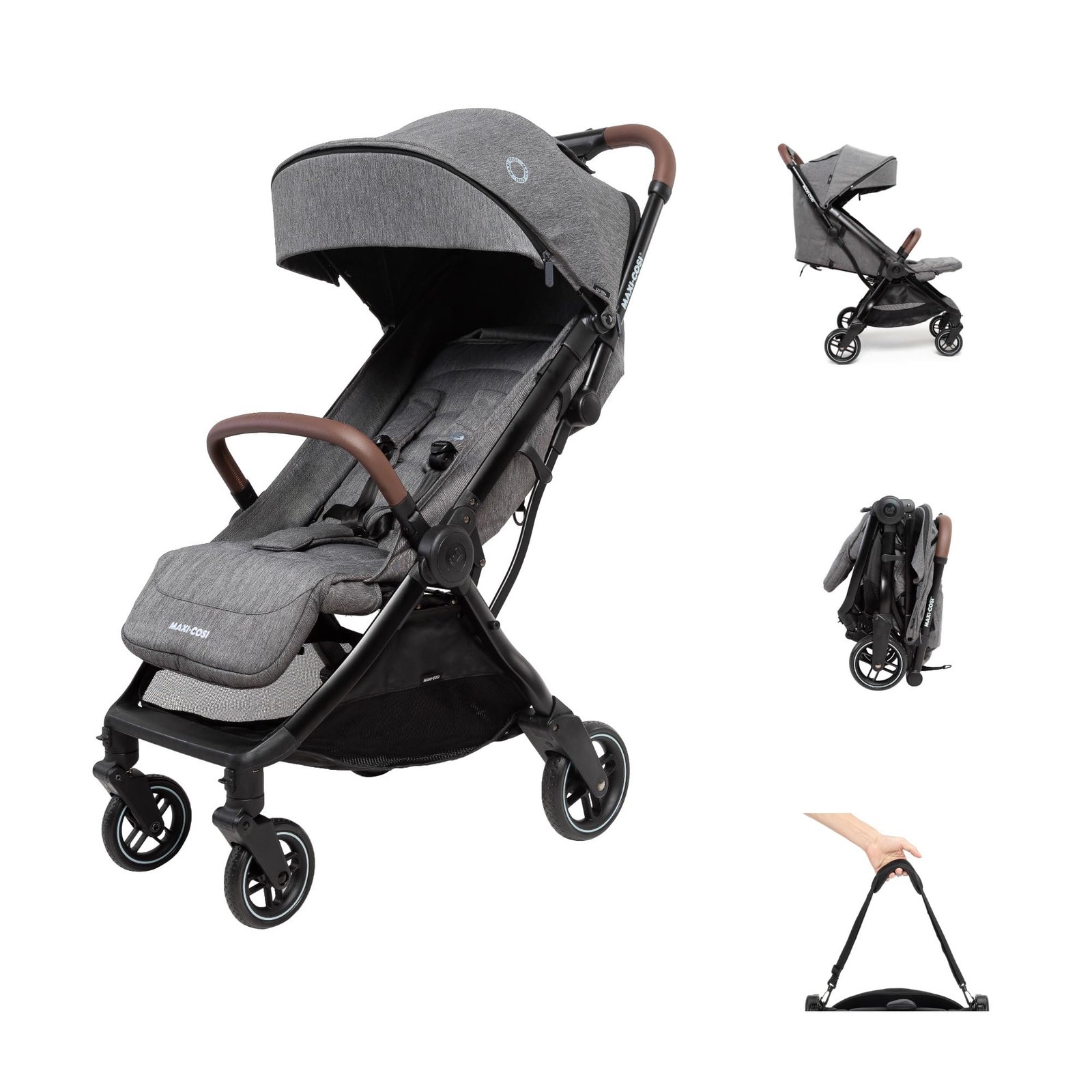 Maxi-Cosi Eva3 Pushchair – Select Grey