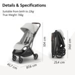 UPPAbaby MINU V3 Travel Pushchair – Savannah - Image 5