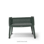 SnuzPod Studio Bedside Crib with mattress - Berlin Green - Image 9