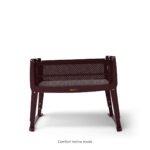 SnuzPod Studio Bedside Crib with mattress - Rome Burgundy - Image 10