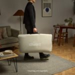 SnuzPod Studio Bedside Crib with mattress - Berlin Green - Image 10