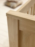 Babystyle Bordeaux Oak Cot Bed - Image 4
