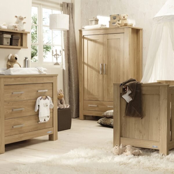 Babystyle Bordeaux Oak 3 Piece Room Set