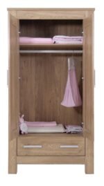 Babystye Bordeaux Oak Wardrobe - Image 2
