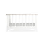CuddleCo Clara Cot Bed - White/Ash