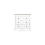CuddleCo Clara 3 Drawer Dresser & Changer - White/Ash - Image 5