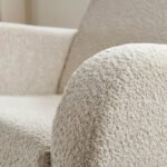 CuddleCo Etta Nursing Chair - Boucle Mushroom - Image 10