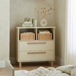 CuddleCo Harper Dresser Changer - Cream & Ash - Image 4