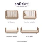 SnuzKot Skandi Cot Bed - Mocha - Image 10