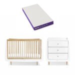 SnuzKot Skandi 2 Piece Nursery Furniture Set - Natural - Image 10