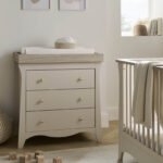 CuddleCo Clara 2pc Dresser & Cot Bed – Cashmere - Image 16