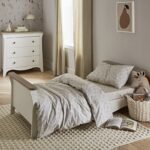 CuddleCo Clara 2pc Dresser & Cot Bed – White - Image 13