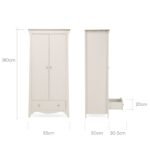 CuddleCo Clara 3pc Nursery Set – Cashmere - Image 34