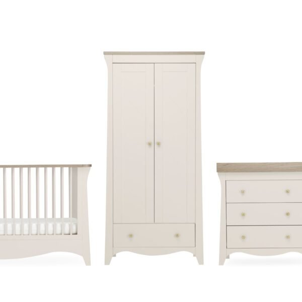 CuddleCo Clara 3pc Nursery Set – Cashmere