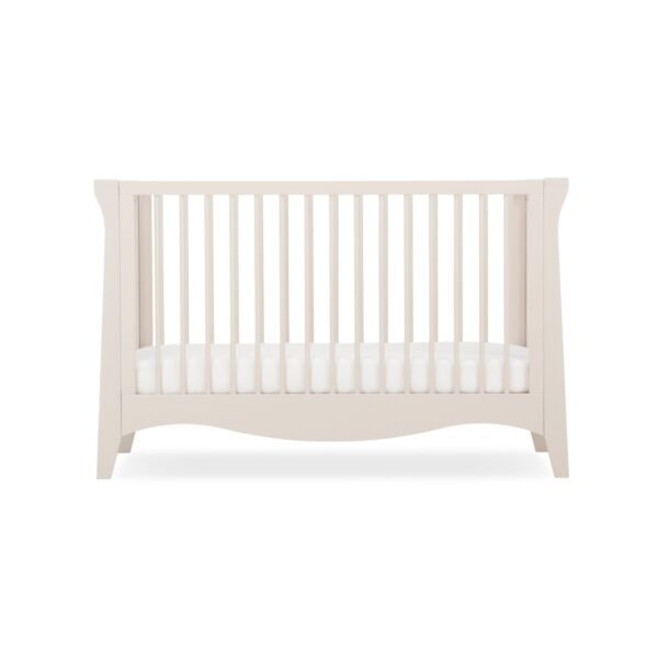 CuddleCo Clara Mini Cot Bed - Cashmere/Ash