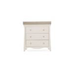 CuddleCo Clara 3 Drawer Dresser & Changer - Cashmere/Ash