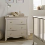 CuddleCo Clara 3 Drawer Dresser & Changer - Cashmere/Ash - Image 5