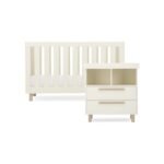 CuddleCo Harper 2pc Cot Bed & Dresser
