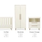 CuddleCo Harper 3pc Nursery Set - Image 26