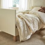 CuddleCo Harper Cot Bed - Cream & Ash - Image 6