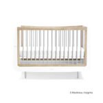 SnuzKot Skandi 3 Piece Nursery Furniture Set - Grey - Image 3
