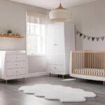 SnuzKot Skandi 3 Piece Nursery Furniture Set - Natural - Image 7