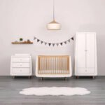 SnuzKot Skandi 3 Piece Nursery Furniture Set - Natural - Image 2