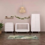 SnuzKot Skandi 3 Piece Nursery Furniture Set - White - Image 2