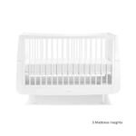 SnuzKot Skandi 3 Piece Nursery Furniture Set - White - Image 3