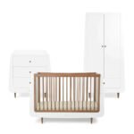 SnuzKot Skandi 3pc Nursery Set – Walnut