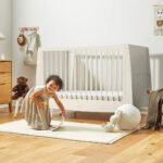 SnuzKot Skandi Cot Bed - Cashmere - Image 2