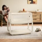 SnuzPod5 Bedside Crib - Cashmere - Image 4