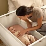 SnuzPod5 Bedside Crib - Cashmere - Image 6