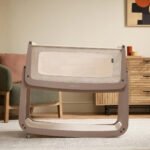 SnuzPod5 Bedside Crib - Mocha - Image 2