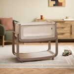SnuzPod5 Bedside Crib - Mocha - Image 6