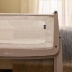 SnuzPod5 Bedside Crib - Mocha - Image 8