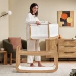 SnuzPod5 Bedside Crib - Natural - Image 4