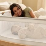 SnuzPod5 Bedside Crib - Natural - Image 10