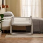 SnuzPod5 Bedside Crib - Pebble - Image 10