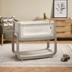 SnuzPod5 Bedside Crib - Pebble - Image 5
