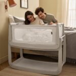 SnuzPod5 Bedside Crib - Pebble - Image 9