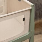 SnuzPod5 Bedside Crib - Sage - Image 9