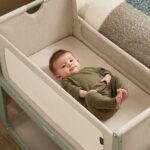 SnuzPod5 Bedside Crib - Sage - Image 10