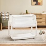 SnuzPod5 Bedside Crib - White - Image 4