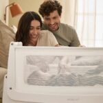 SnuzPod5 Bedside Crib - White - Image 9